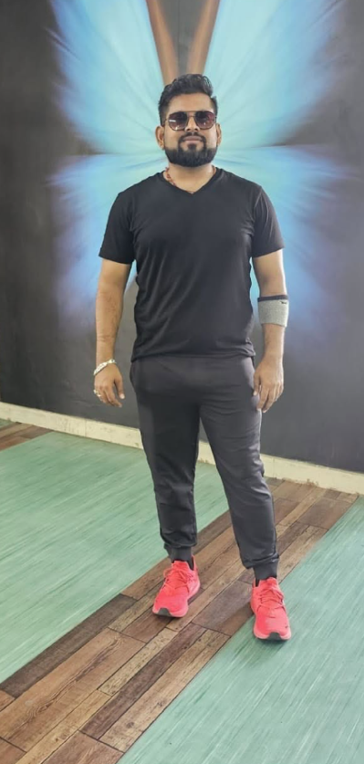 Rahul Sahu after weight loss transformation at A1 FITNESS Bhubaneswar