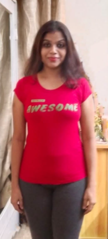 Suchitra Panda after muscle building transformation at A1 FITNESS Bhubaneswar